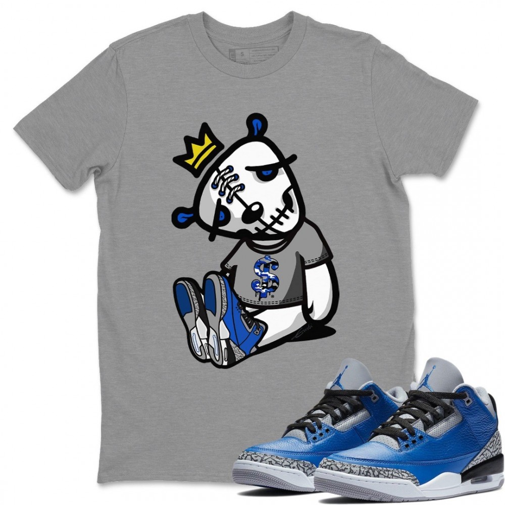 DEAD DOLLS T-SHIRT - AIR JORDAN 3 VARSITY ROYAL