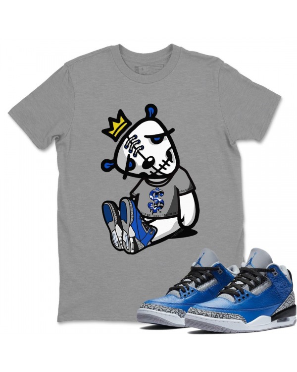 DEAD DOLLS T-SHIRT - AIR JORDAN 3 VARSITY ROYAL