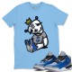 DEAD DOLLS T-SHIRT - AIR JORDAN 3 VARSITY ROYAL