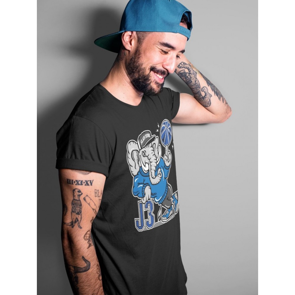 ELEPHANT T-SHIRT - AIR JORDAN 3 VARSITY ROYAL