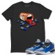 SNEAKER ADDICTION T-SHIRT - AIR JORDAN 3 VARSITY ROYAL