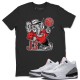 AJ3 ELEPHANT T-SHIRT - AIR JORDAN 3 WHITE CEMENT