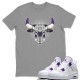 BULL HEAD T-SHIRT - AIR JORDAN 4 COURT PURPLE