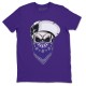 SKULL HAT MASK T-SHIRT - AIR JORDAN 4 COURT PURPLE