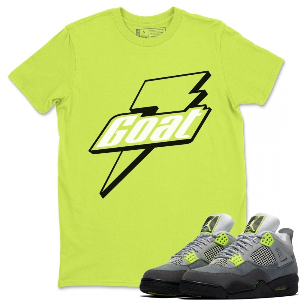 LIPS CANDY T-SHIRT - AIR JORDAN 4 '95 NEON