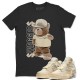 BEAR SWAGGERS T-SHIRT - AIR JORDAN 4 X OFF-WHITE SAIL