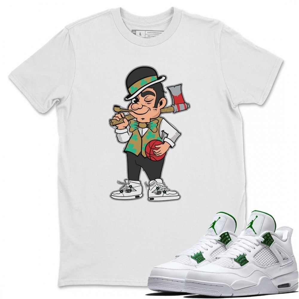 BOSTON LUMBERJACK T-SHIRT - AIR JORDAN 4 CLASSIC GREEN