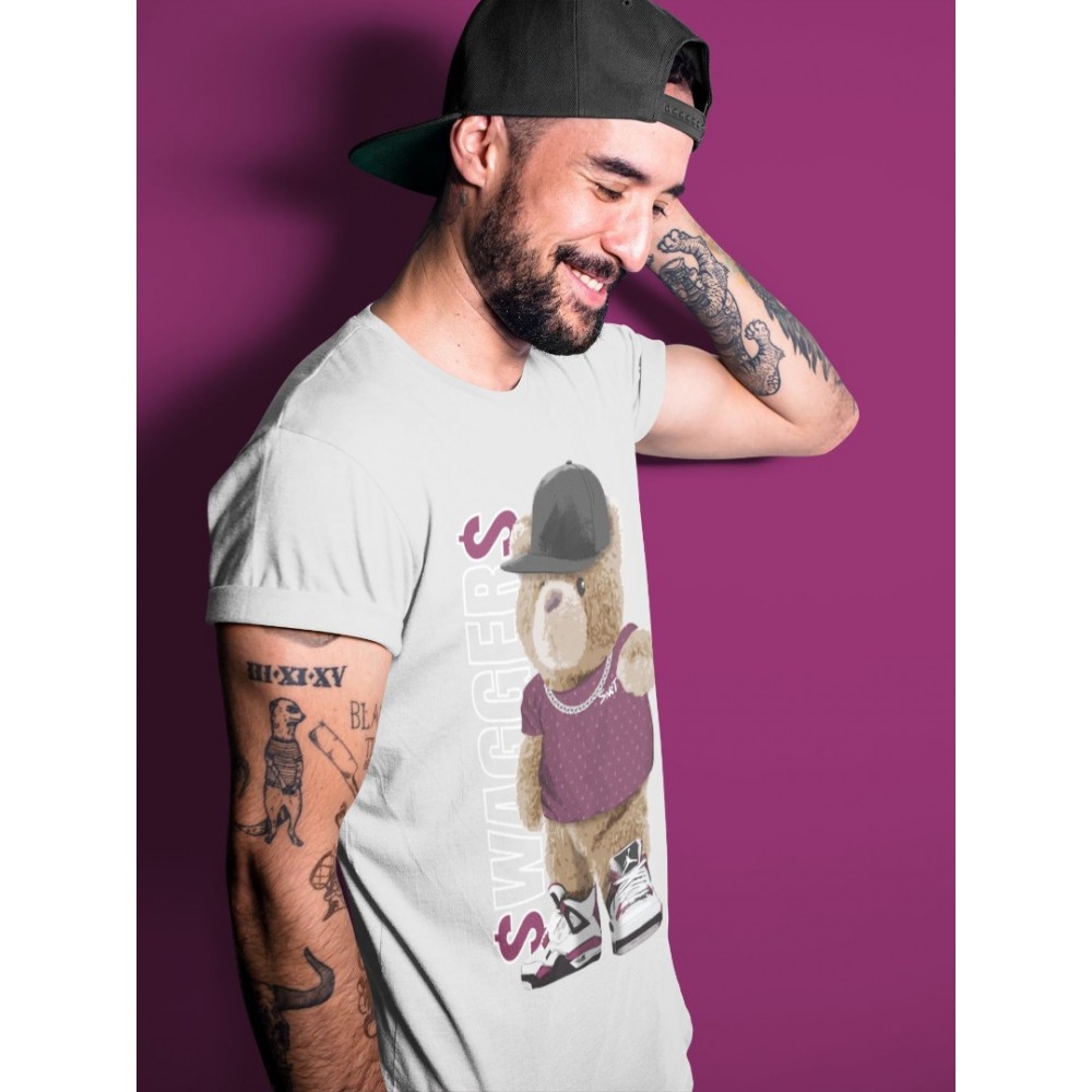 BEAR SWAGGERS T-SHIRT - AIR JORDAN 4 PSG