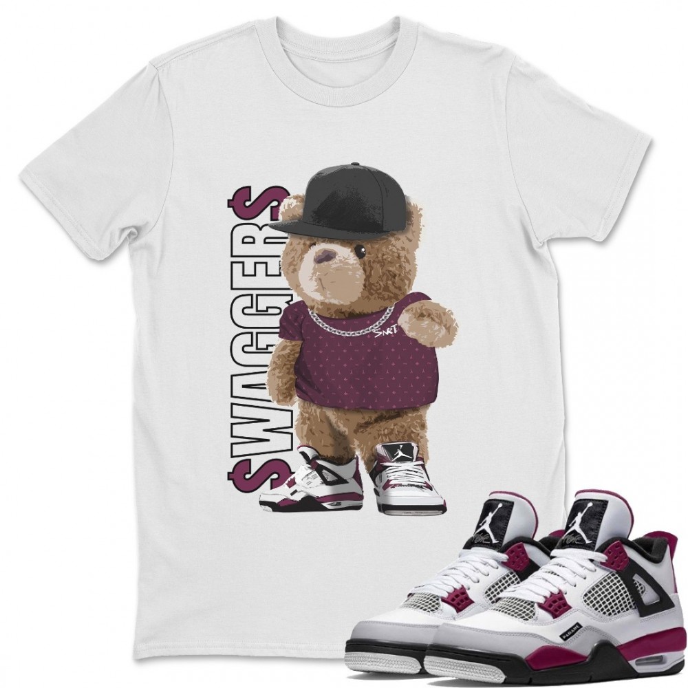 BEAR SWAGGERS T-SHIRT - AIR JORDAN 4 PSG