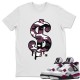 DOLLAR CAMO T-SHIRT - AIR JORDAN 4 PSG