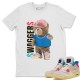 BEAR SWAGGERS T-SHIRT - AIR JORDAN 4 UNION GUAVA ICE