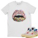 LIPS JEWEL T-SHIRT - AIR JORDAN 4 UNION GUAVA ICE