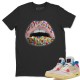 LIPS JEWEL T-SHIRT - AIR JORDAN 4 UNION GUAVA ICE