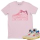 SHOE GAME LIT T-SHIRT - AIR JORDAN 4 UNION GUAVA ICE