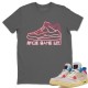 SHOE GAME LIT T-SHIRT - AIR JORDAN 4 UNION GUAVA ICE