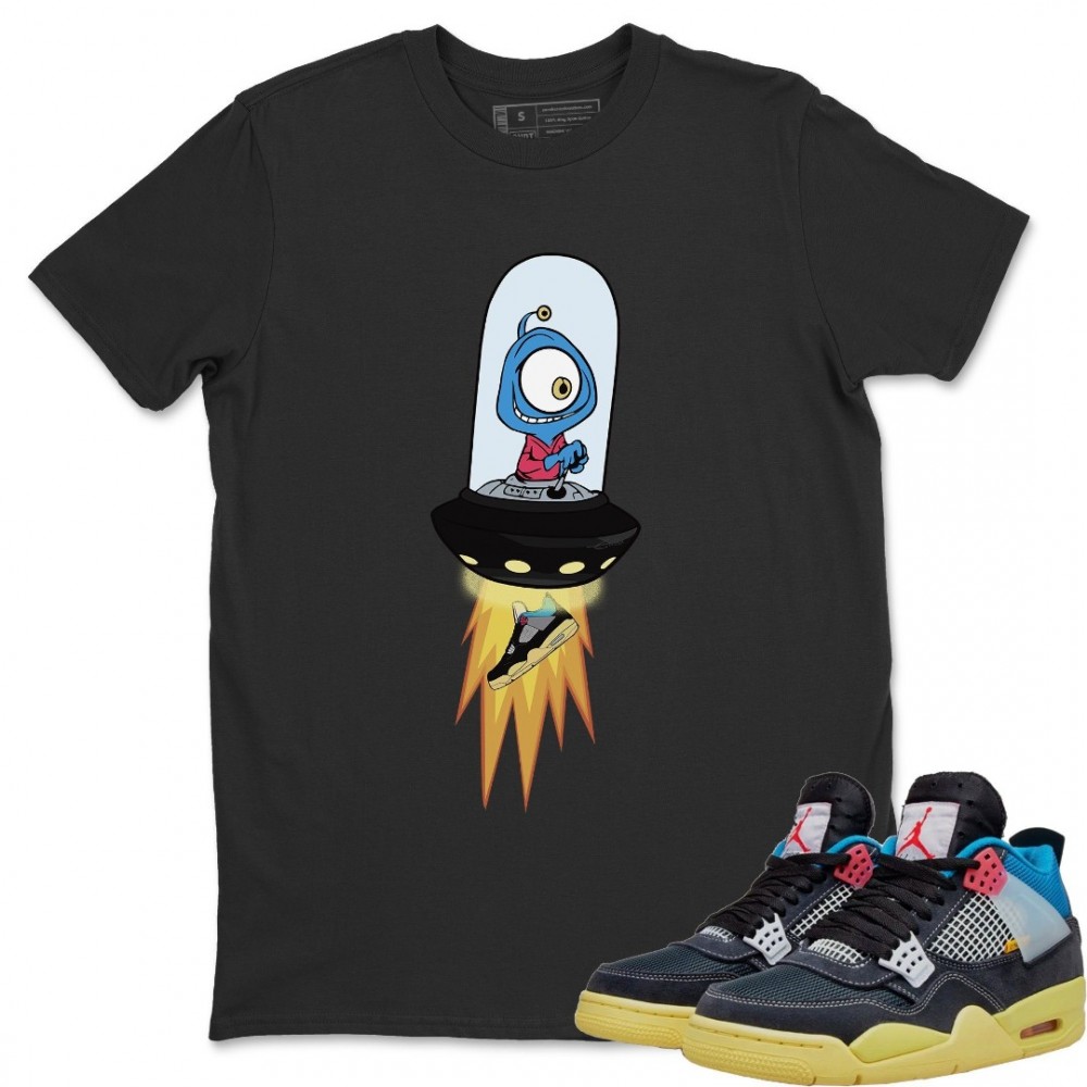 ALIEN T-SHIRT - AIR JORDAN 4 UNION OFF NOIR