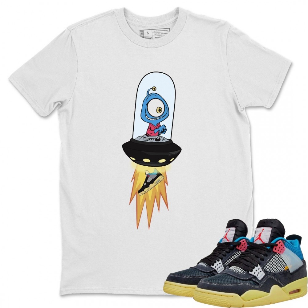 ALIEN T-SHIRT - AIR JORDAN 4 UNION OFF NOIR