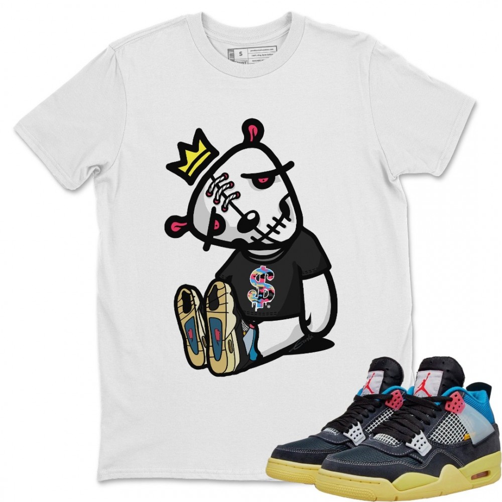 DEAD DOLLS T-SHIRT - AIR JORDAN 4 UNION OFF NOIR