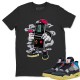 GAME BOY T-SHIRT - AIR JORDAN 4 UNION OFF NOIR