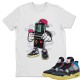 GAME BOY T-SHIRT - AIR JORDAN 4 UNION OFF NOIR