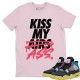 KISS MY ASS T-SHIRT - AIR JORDAN 4 UNION OFF NOIR