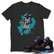 BULL FIGURE T-SHIRT - AIR JORDAN 5 BLACK GRAPE