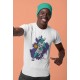 BULL FIGURE T-SHIRT - AIR JORDAN 5 BLACK GRAPE