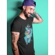 BULL FIGURE T-SHIRT - AIR JORDAN 5 BLACK GRAPE