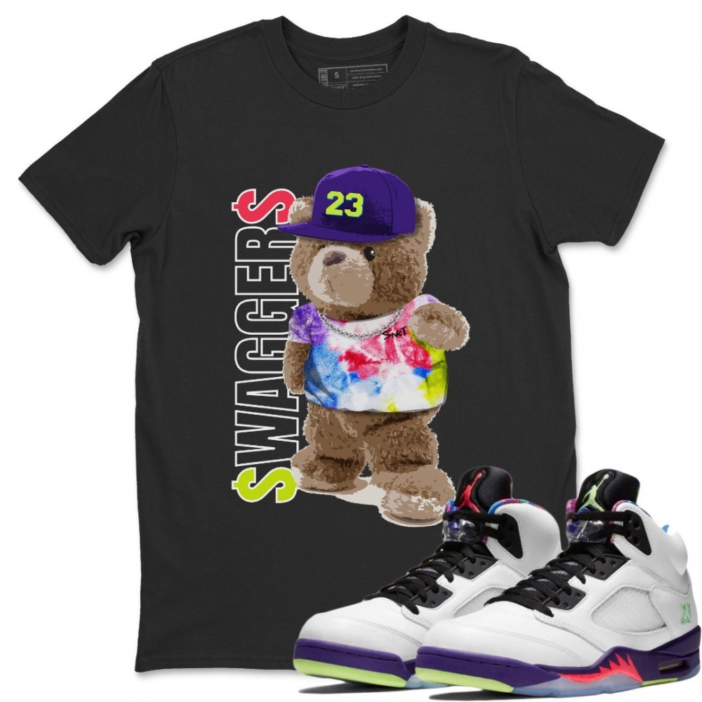 BEAR SWAGGERS T-SHIRT - AIR JORDAN GHOST GREEN