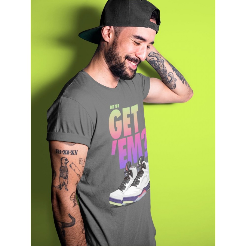 DID YOU GET 'EM T-SHIRT - AIR JORDAN GHOST GREEN