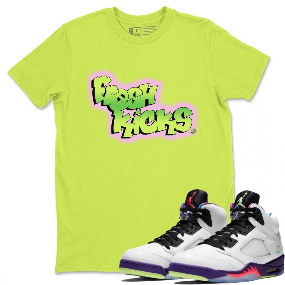 FRESH KICKS T-SHIRT - AIR JORDAN GHOST GREEN