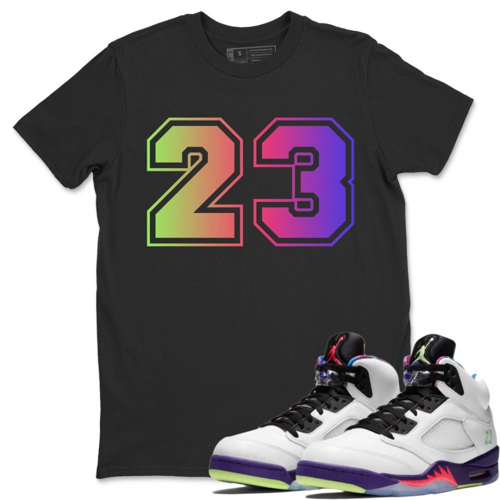 NUMBER 23 T-SHIRT - AIR JORDAN GHOST GREEN