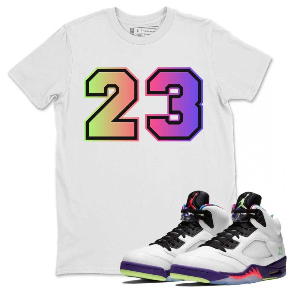 NUMBER 23 T-SHIRT - AIR JORDAN GHOST GREEN