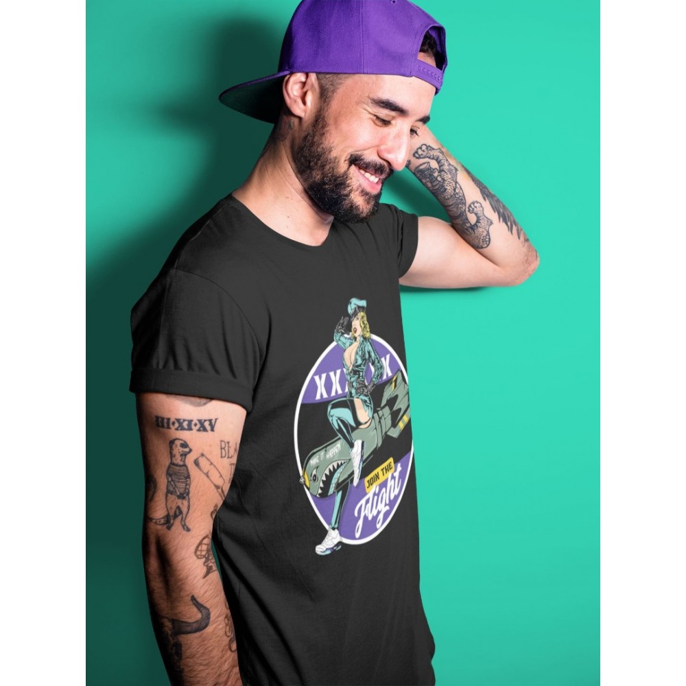 PIN UP GIRL T-SHIRT - AIR JORDAN 5 GRAPE