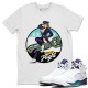 PIN UP GIRL T-SHIRT - AIR JORDAN 5 GRAPE