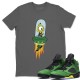 ALIEN T-SHIRT - AIR JORDAN 5 OREGON DUCKS