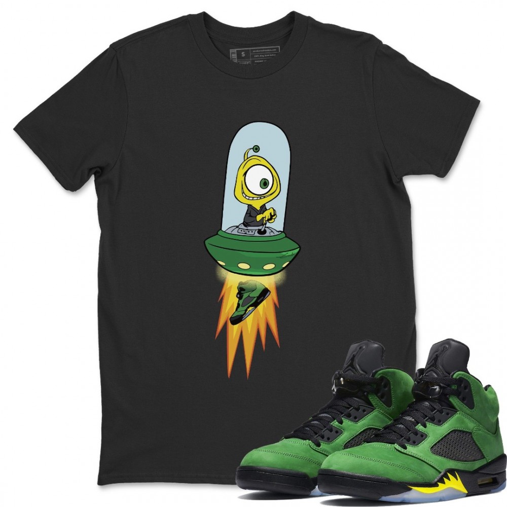 ALIEN T-SHIRT - AIR JORDAN 5 OREGON DUCKS