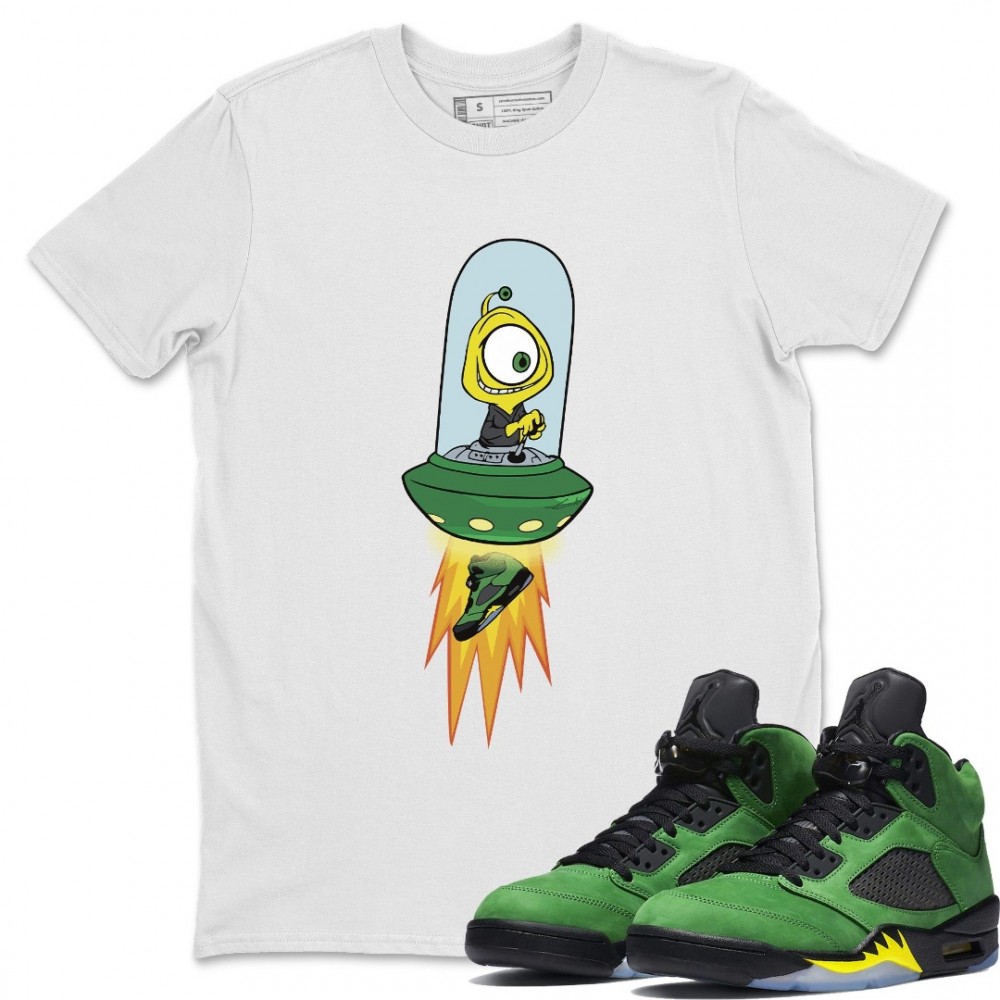 ALIEN T-SHIRT - AIR JORDAN 5 OREGON DUCKS