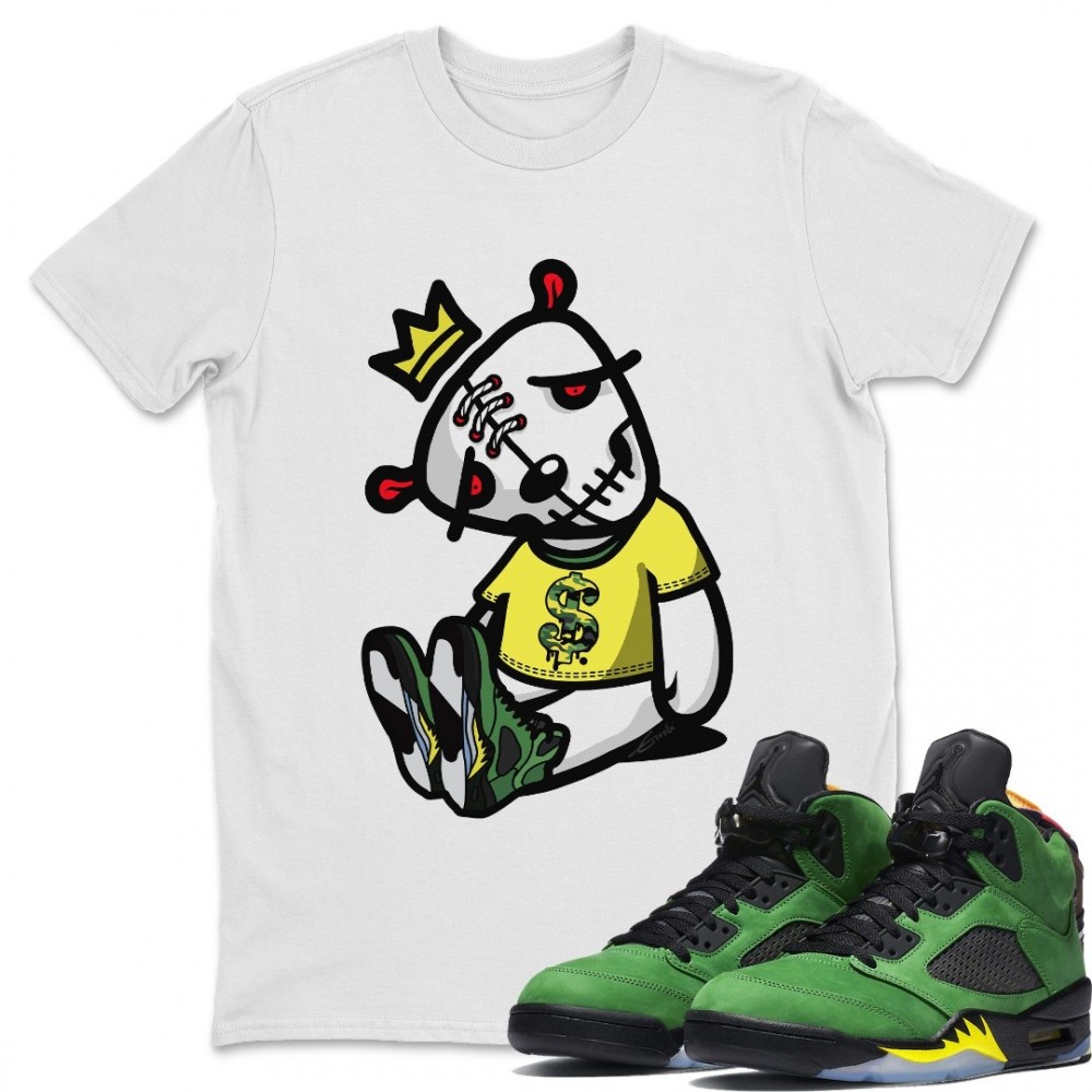 DEAD DOLLS T-SHIRT - AIR JORDAN 5 OREGON DUCKS