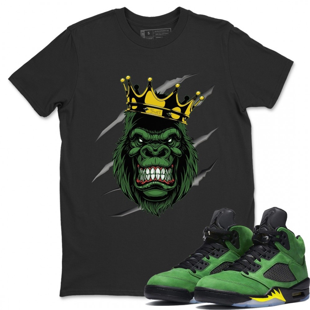 FEROCIOUS GORILLA T-SHIRT - AIR JORDAN 5 OREGON DUCKS