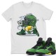 FOOTBALL PLAYER T-SHIRT - AIR JORDAN 5 OREGON DUCKS