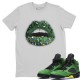 LIPS JEWEL T-SHIRT - AIR JORDAN 5 OREGON DUCKS