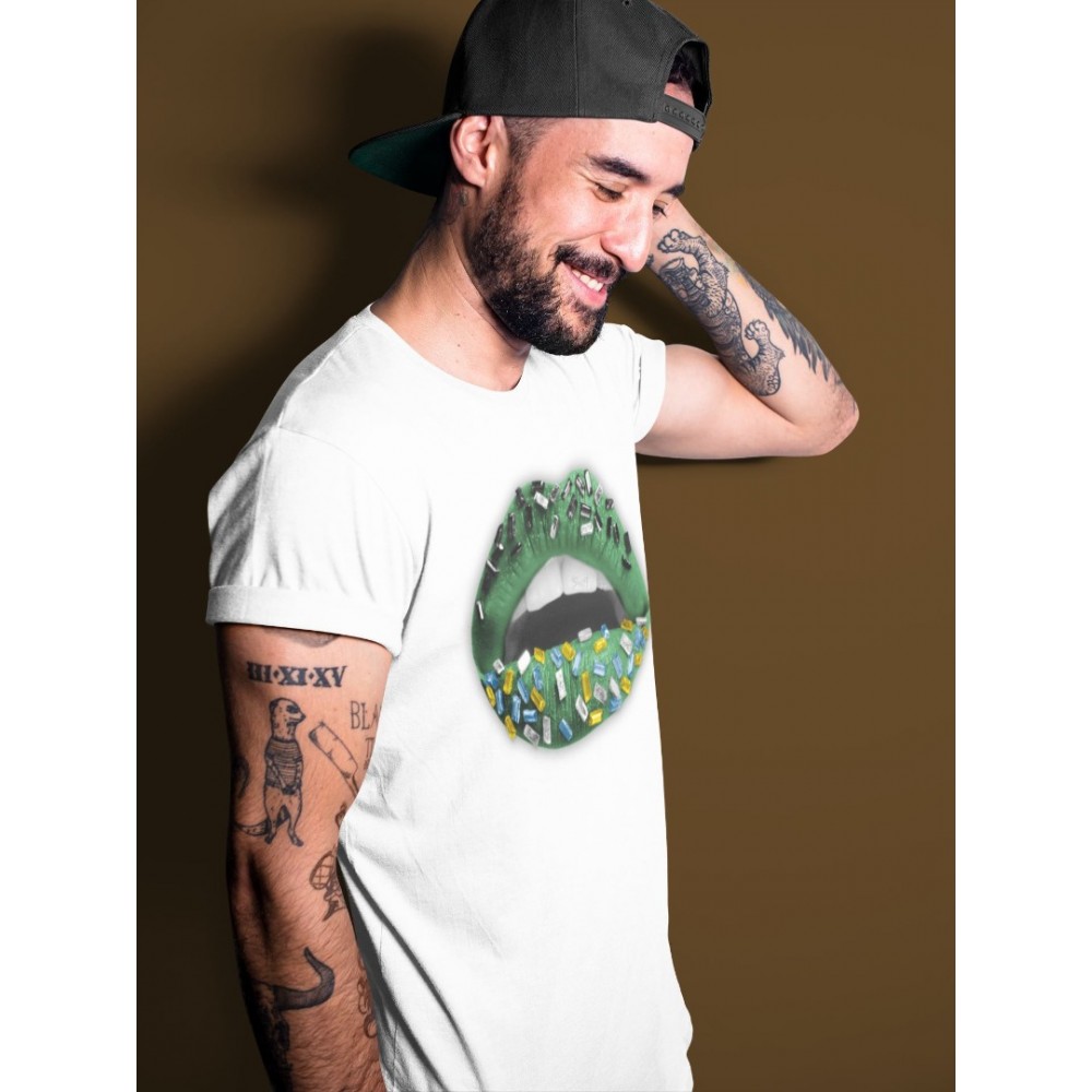 LIPS JEWEL T-SHIRT - AIR JORDAN 5 OREGON DUCKS