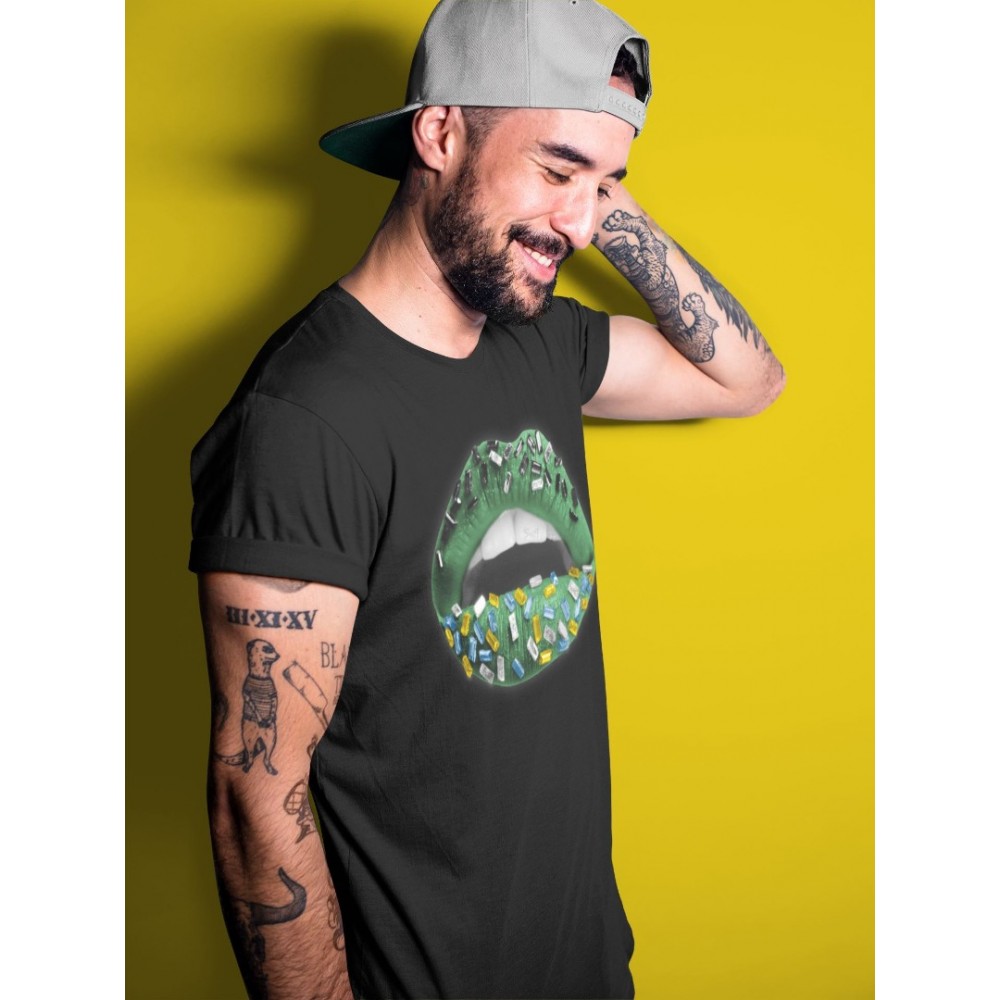 LIPS JEWEL T-SHIRT - AIR JORDAN 5 OREGON DUCKS