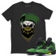 SKULL HAT T-SHIRT - AIR JORDAN 5 OREGON DUCKS