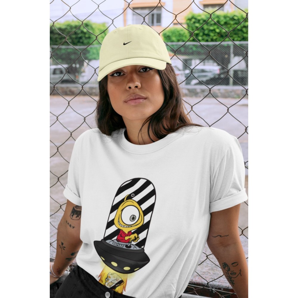 ALIEN T-SHIRT - AIR JORDAN 5 X OFF-WHITE SAIL