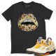 LIPS JEWEL T-SHIRT - AIR JORDAN 5 X OFF-WHITE SAIL