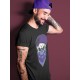 SKULL HAT T-SHIRT - AIR JORDAN 5 PURPLE GRAPE