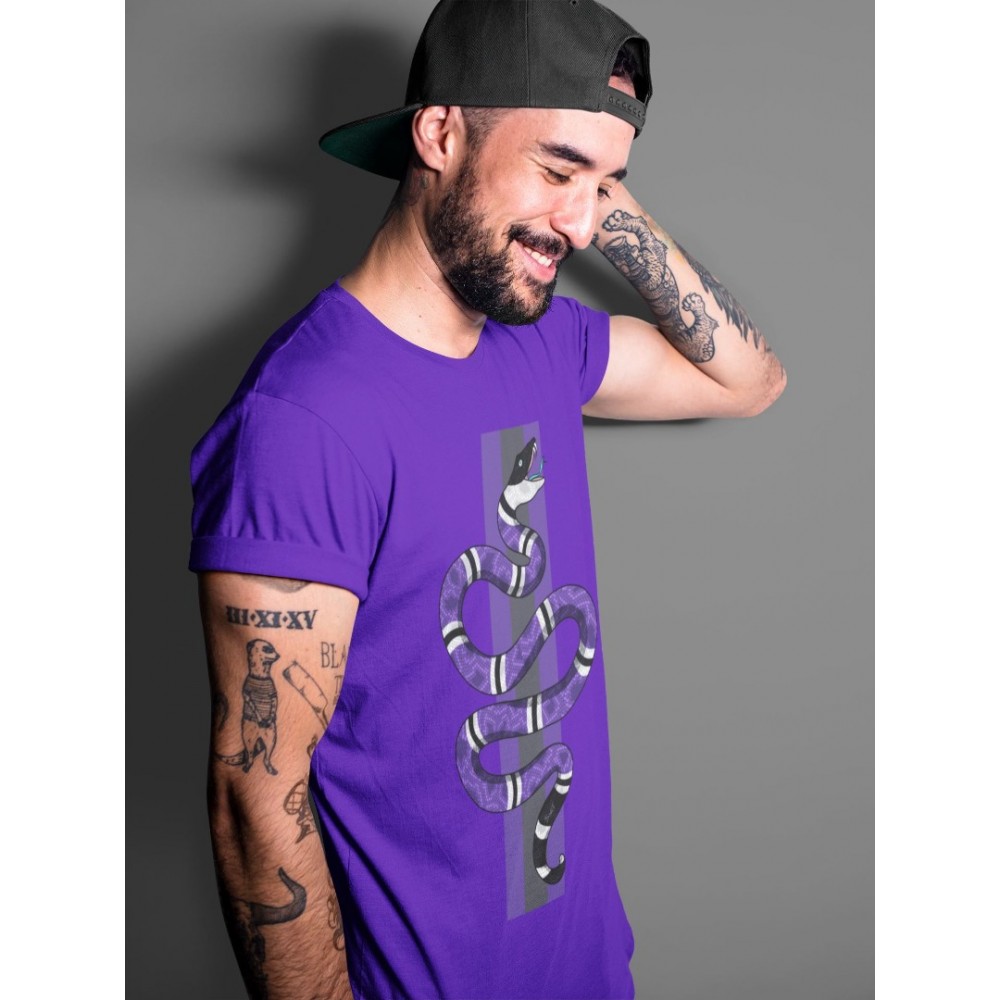 SNAKE T-SHIRT - AIR JORDAN 5 PURPLE GRAPE