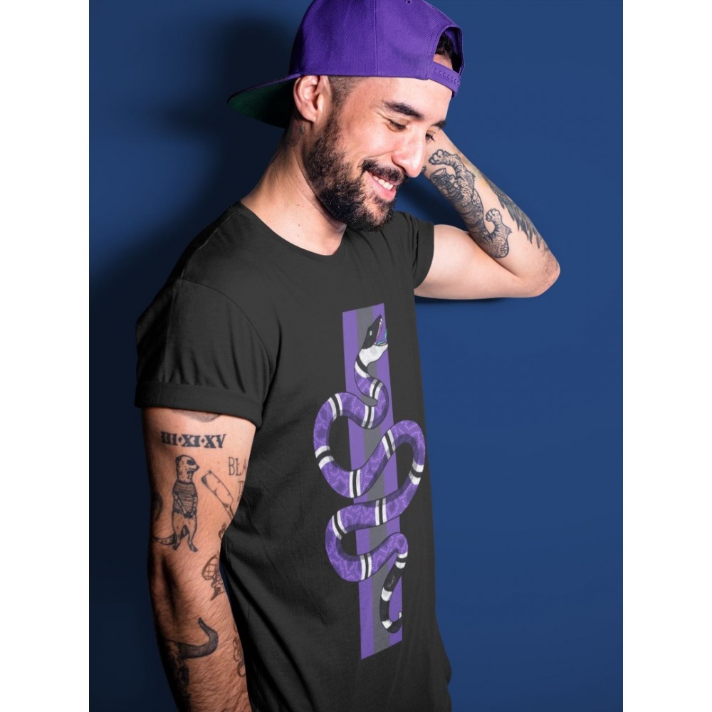 SNAKE T-SHIRT - AIR JORDAN 5 PURPLE GRAPE